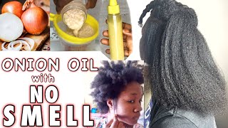 SHOCKING Prepare Your ONION OIL This Way And It Won’t SMELLCOLDPRESSED ONION OIL From Scratch [upl. by Odelle]