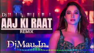 Aaj Ki Raat Dj Remix Tamannaah Bhatia Sachin Jigar Stree 2 2024 [upl. by Ialokin]