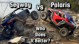 2024 Polaris RZR vs Segway Villain  Which One Crawls amp Climbs Better [upl. by Lenehc]