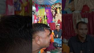 Durgapuja pandal me kirtan  navratri [upl. by Anyak]