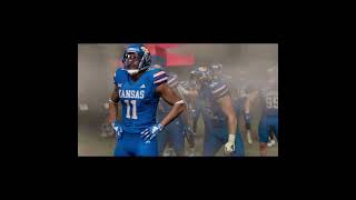 KANSAS JAYHAWKS INTRO cfb25 footballshorts ncaaf kansas kansasjayhawks [upl. by Kirkpatrick]