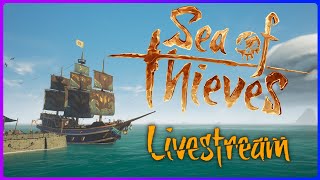 Adventuring Around With Friends On BRIG GLIMBO  Sea Of Thieves  Livestream [upl. by Andrel586]