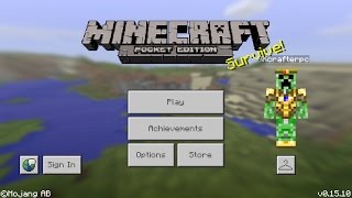 Minecraft PE 01510  MCPE 01510 REALESED  IOS DOWNLOAD LINK Pocket Edition [upl. by Aytnahs]