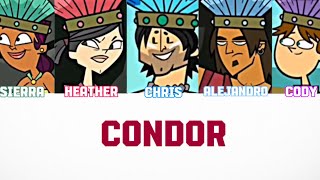 CONDOR TDWT lyrics for Condor totaldrama lyrics condor [upl. by Wadsworth]