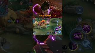 chou freestyle tiktok compilation75 mobilelegends choubestfreestyle gameplay [upl. by Airol]