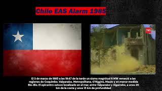 Chile EAS Alarm 1985 [upl. by Canale]