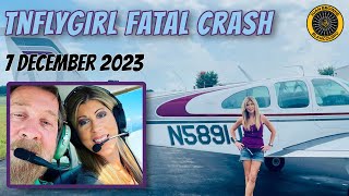 TNFlygirl Crash 7 Dec 2023 N5891J [upl. by Boleslaw138]