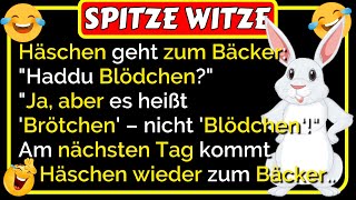 🤣Spitze Witze Häschen geht zum Bäcker was dann passiert ist lustig 🤣😂🤣 [upl. by Aehtna]