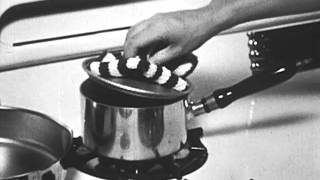 Cooking  Kitchen Safety 1949 [upl. by Bail]