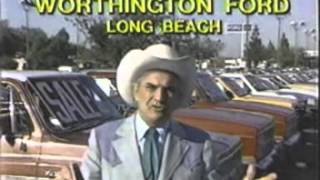 1984 Cal Worthington Ford  Long Beach CA commercials [upl. by Tacy]