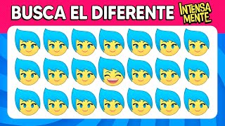 Encuentra el EMOJI Diferente de INTENSAMENTE 2 💛💙💚💜❤️ Chica TriviaTestQuiz de Intensamente 2 [upl. by Kreegar]