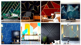 Creative Geometric Wall Art Designs  Decorate Your Wall Like These Designs  Home Decoration Place [upl. by Pembroke]