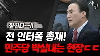 강하다 민주당 박살내는 인터폴 총재출신 국힘초선ㄷㄷㄷ난리난 현장영상 포함 [upl. by Nothgierc]