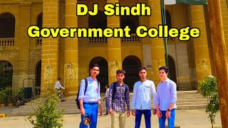 DJ Sindh Government Science College  DJ College vlog  khizar Rehman Official [upl. by Popelka]