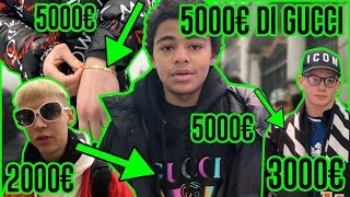 QUANTO COSTA IL TUO OUTFIT 5000€ di Gucci EP10 [upl. by Xxam]