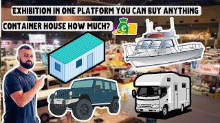 Container House 🏠 In Portugal 🇵🇹 Price  car van 🚐 exhibition [upl. by Suoicerp]