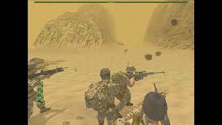 Desert storm 1 mission 4 gameplay walkthrough [upl. by Nohsreg]