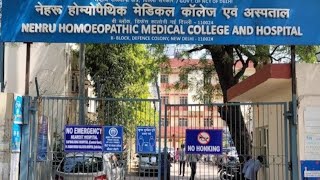 NHMCNehru homeopathy medical college new delhi  first round cutt off [upl. by Akemot651]