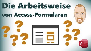 Die Arbeitsweise von Access Formen [upl. by Moise]