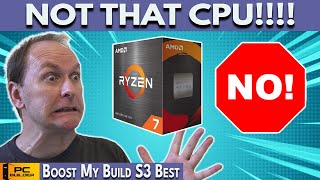 🛑 STOP Buying This CPU 🛑 Biggest PC Build Fails 2023  Boost My Build Season Finale [upl. by Koblas]