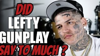 DID LEFTY GUNPLAY SAY TO MUCH ON VLAD TV INTERVIEWLET ME GO IN southsiders leftygunplay prison [upl. by Mintz]