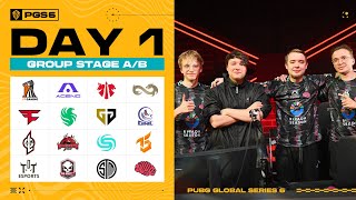 PUBG Global Series 6 Group Stage DAY 1 [upl. by Renner]