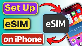 How to Activate eSIM on iPhone eSIM Full Setup and Activation Process on iPhone [upl. by Roselba]