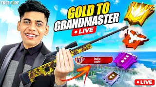 🔴Live Awm King Is Back😡24 Hour Top 1 Push🔥  Garena Free Fire Max [upl. by Horner]