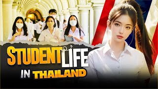 Thai University Student Discusses Student Life in THAILAND  uniforms food accommodation fees [upl. by Ariane456]