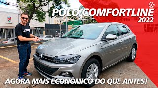 VW POLO COMFORTLINE 2022  Agora Mais Econômico Do Que Antes [upl. by Aicatsan874]