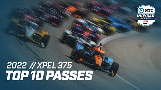 Top 10 Passes  2022 XPEL 375 [upl. by Amena]