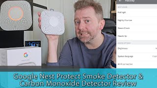 Google Nest Protect Smoke amp Carbon Monoxide Detector Review [upl. by Yentrac]