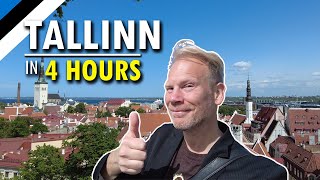 TALLINN in Just 4 HOURS  Guide to the Capital of Estonia [upl. by Hardin126]