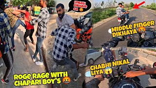 Extreme Road Rage🤕 Gangster ke saath fight😱 पुलिस Complaint हो गई😭 roadrage bikestunt z900 [upl. by Amaleta]