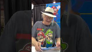 Asking the Voice of Mario to Sign an Old Photo From the Internet [upl. by Namyh70]