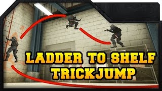 CSGO  Nuke LADDER to SHELF TrickJump Tutorial [upl. by Lenor]