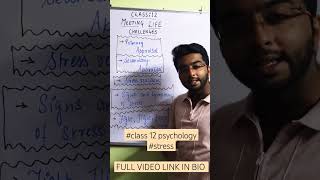 One shot Class 12 PSYCHOLOGY CHAPTER 3  MEETING LIFE CHALLENGES [upl. by Novyar949]