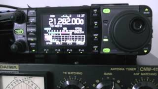 Icom IC 7000 RX [upl. by Rossie269]