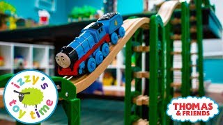 Thomas and Friends  Thomas Train Track to Izzys Train Time Fun Toy Trains with Brio [upl. by Pytlik]