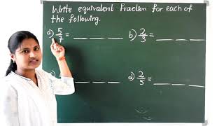 Equivalent Fractions Class5 Maths [upl. by Cir736]