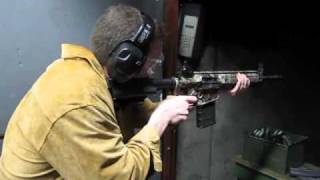 David Crane DefenseReviewcom Fires Colt CM901 762mm NATO Battle Rifle on SemiAuto [upl. by Naor968]