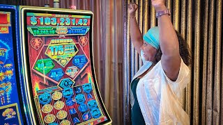 My Wife Cracked The Code on This High Limit Slot MachineAND WON HUGE [upl. by Curley]