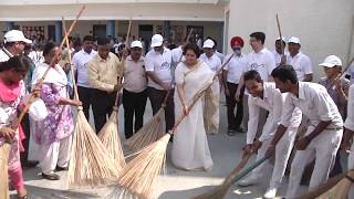 Swachh Bharat Mission at Sarvodaya Vidyalaya in Rashtrapati Bhawan [upl. by Elliven]