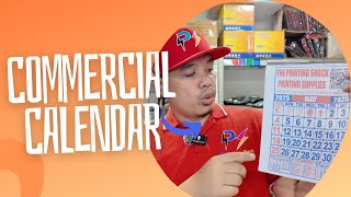 HOW TO MAKE COMMERCIAL CALENDAR 2025  The Printing Shock  Marlon Ubaldo [upl. by Yvan30]