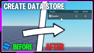 HOW TO MAKE A DATA STORE IN ROBLOX STUDIO  Roblox Studio Tutorial 🛠️  1MinuteRobloxTutorial [upl. by Martella279]