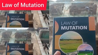 Law of Mutation [upl. by Nosdivad]