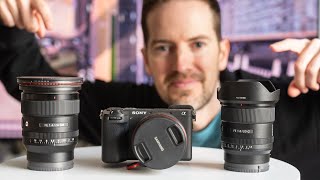 Best Sony Lenses for Astrophotography  Full frame and apsc [upl. by Kassie]