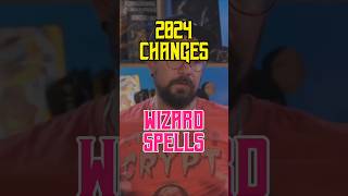 2024 Wizard Changes  Spell List [upl. by Nerin]