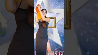 America got talent Magician SURPRISES The Judges with Space Door Magic americangottalent magic [upl. by Aneema978]