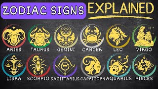 Every Zodiac Sign Explained in 5 Minutes [upl. by Dita]